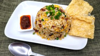Chinese-Sausage-Fried-Rice